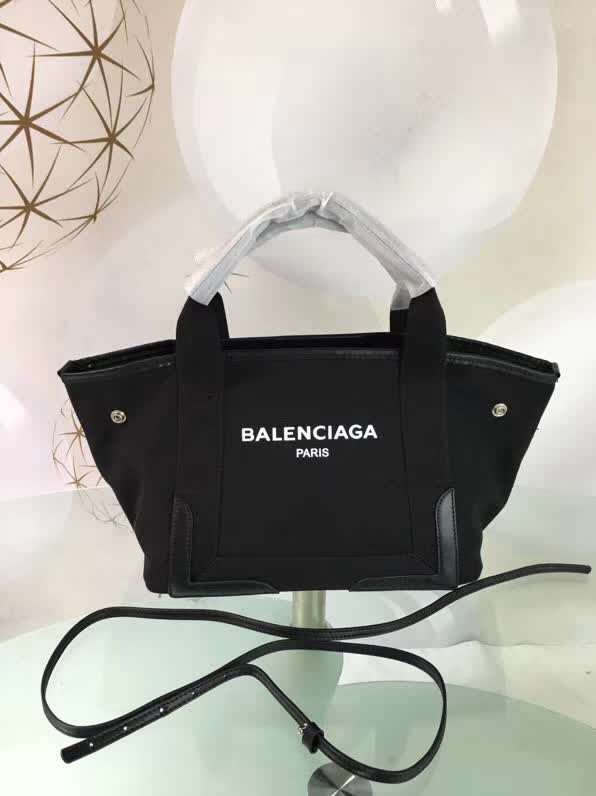 BALENCIAG巴黎世家 17春夏新款 NAVY CABAS 子母購物袋 進口耐磨棉質帆布  BL1070